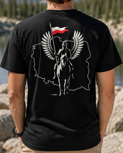 Polish Hussar Front Back Unisex T-Shirt