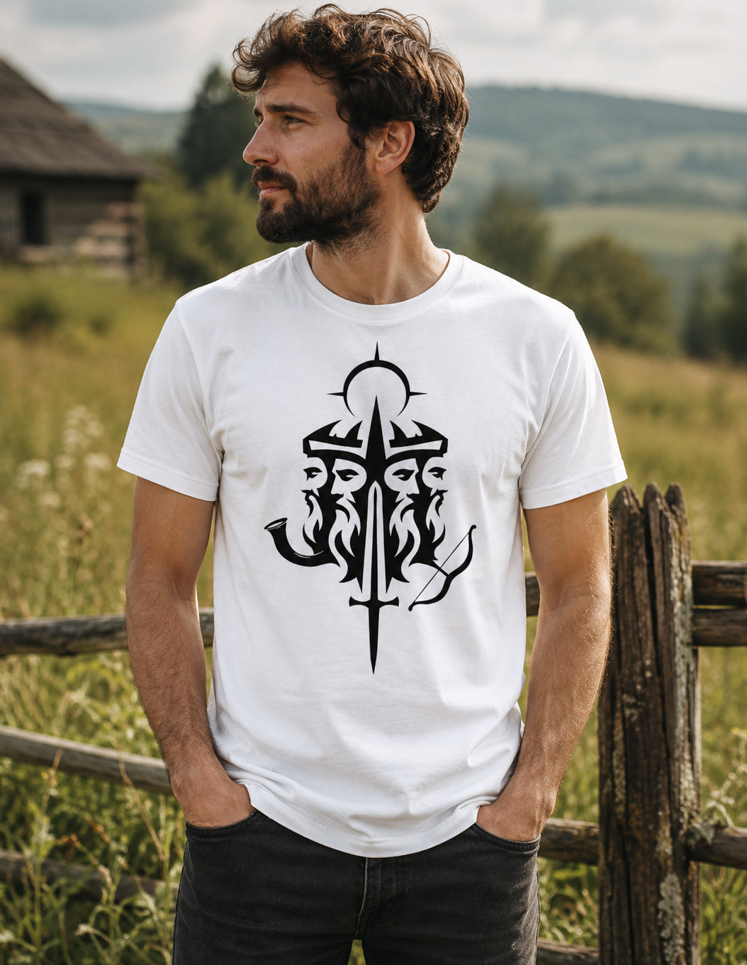 Świętowit Symbol Unisex T-Shirt