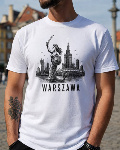 Warszawa Syrenka Polish City Unisex T-Shirt