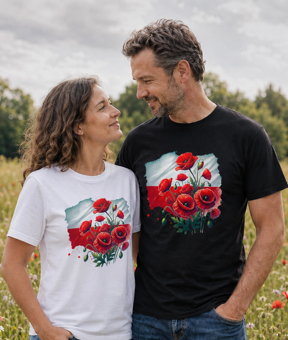 Polish Poppy Roots Unisex T-Shirt