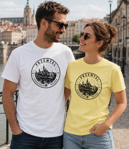 Przemyśl Vintage Emblem Polish City Unisex T-Shirt