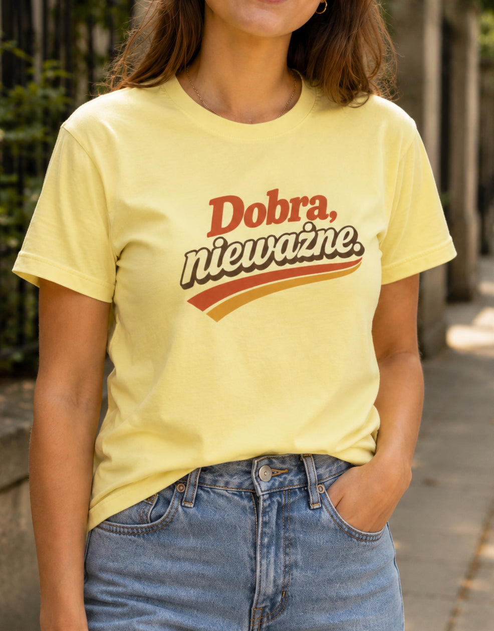 Dobra Nieważne Polish Saying Unisex T-Shirt