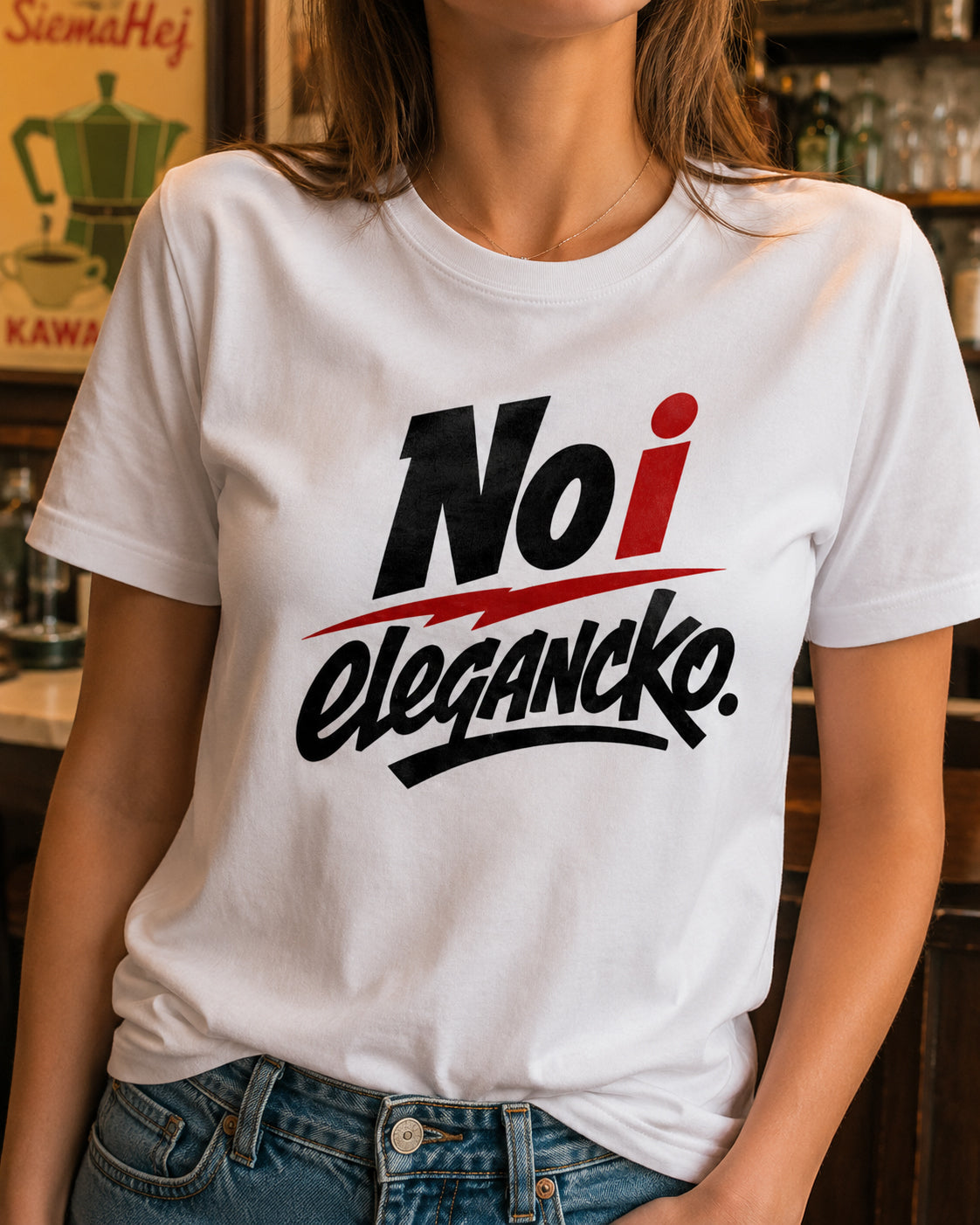 No i Elegancko Polish Saying Unisex T-Shirt