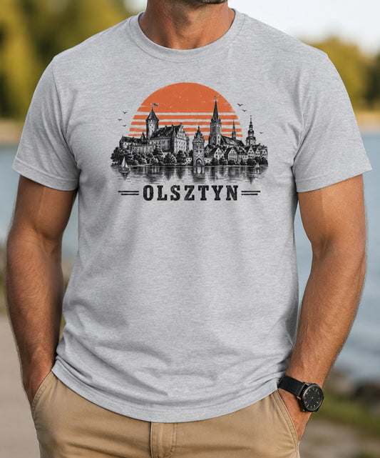Olsztyn Sunset Castle Polish City Unisex T-Shirt