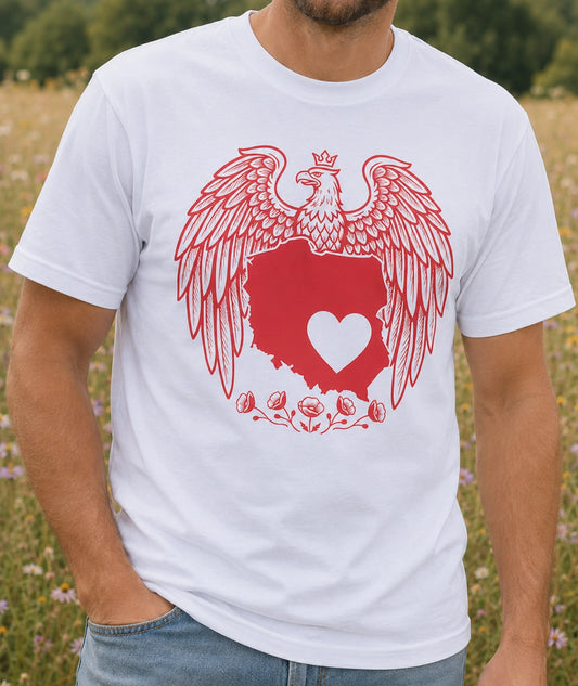 Poland at Heart Unisex T-Shirt
