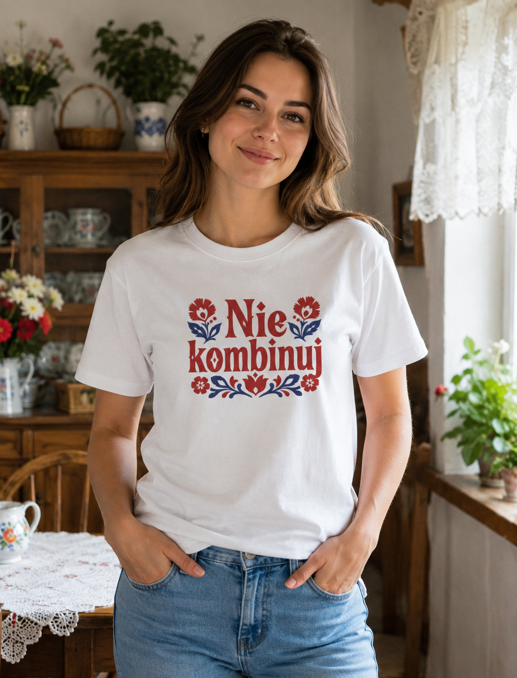 Nie Kombinuj Polish Saying Unisex T-Shirt