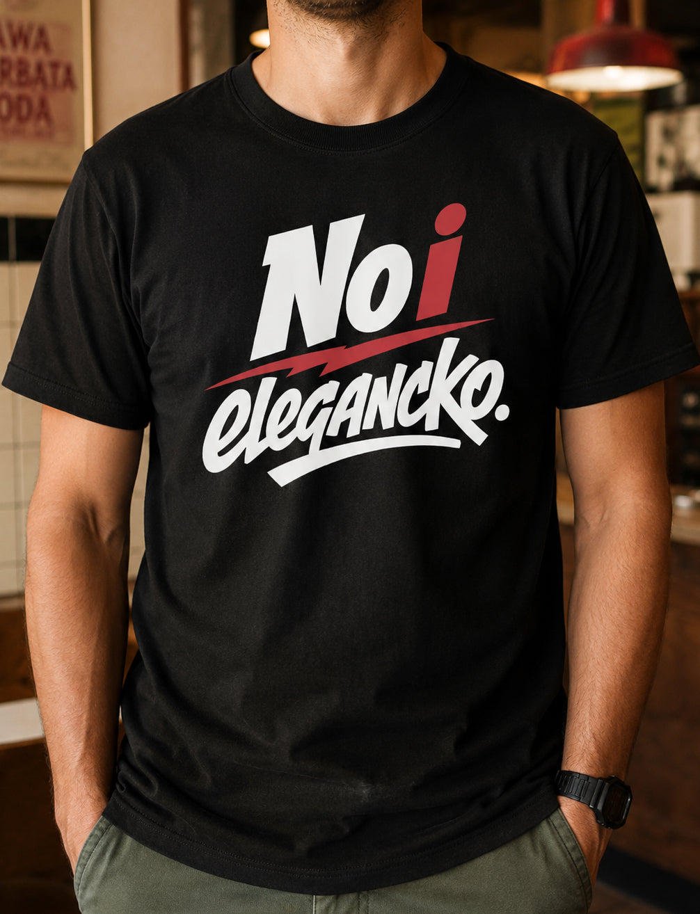 No i Elegancko Polish Saying Unisex T-Shirt