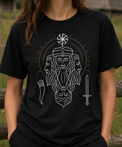 Świętowit Slavic God Unisex T-Shirt
