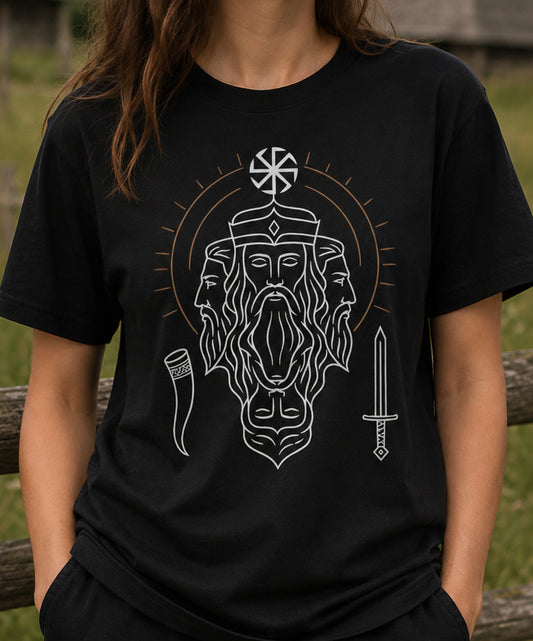Świętowit Slavic God Unisex T-Shirt