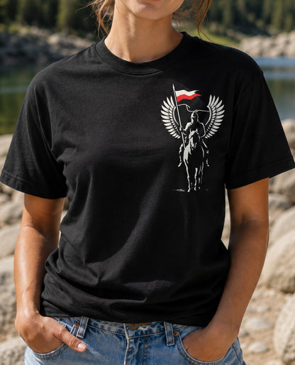 Polish Hussar Front Back Unisex T-Shirt