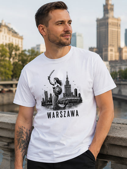 Warszawa Syrenka Polish City Unisex T-Shirt