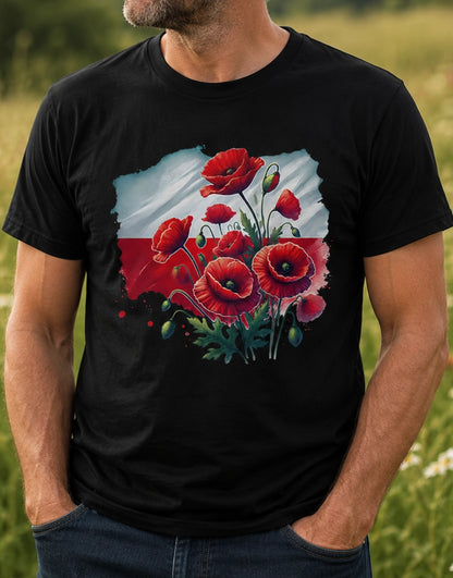 Polish Poppy Roots Unisex T-Shirt