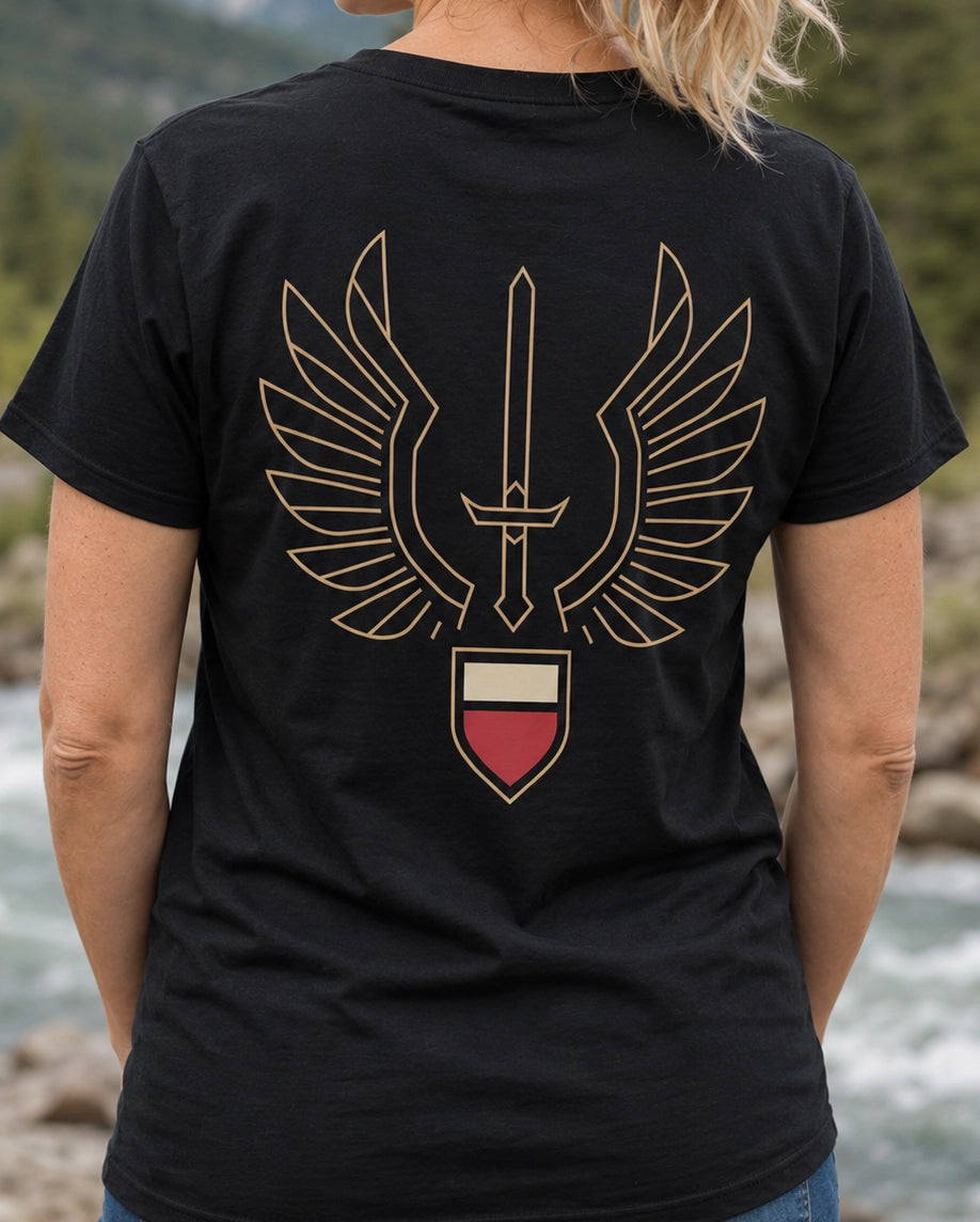 Polish Hussar Front Back Unisex T-Shirt
