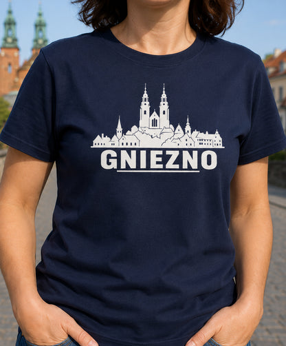 Gniezno Skyline Polish City Unisex T-Shirt