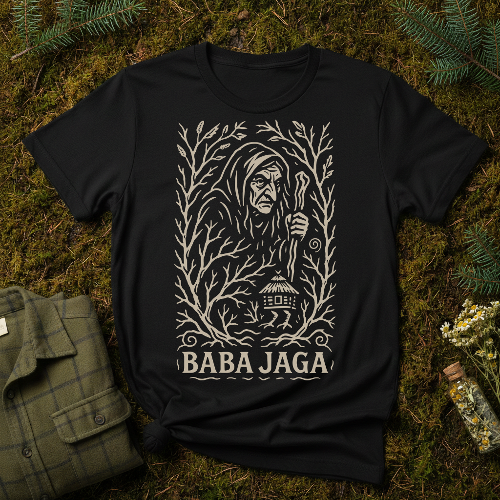 Baba Yaga Forest Witch Unisex T-Shirt