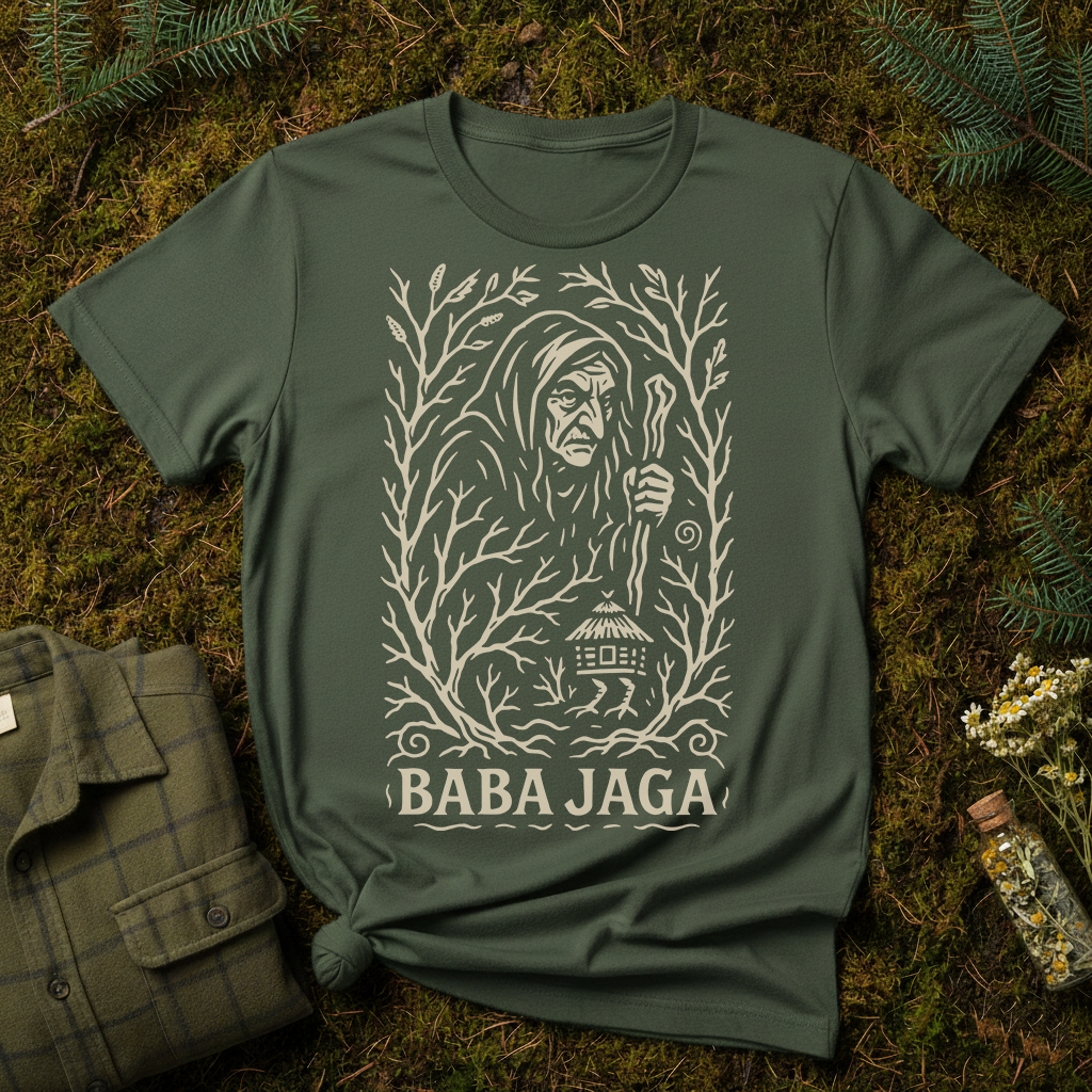 Baba Yaga Forest Witch Unisex T-Shirt