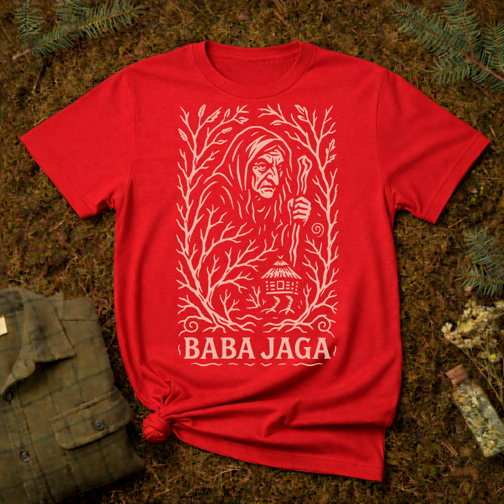 Baba Yaga Forest Witch Unisex T-Shirt