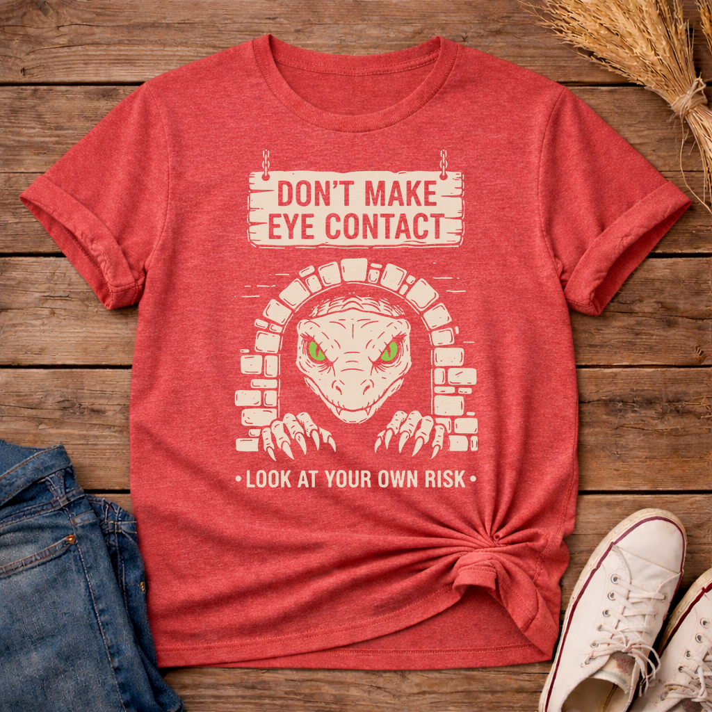 Basilisk Warning Sign Unisex T-Shirt