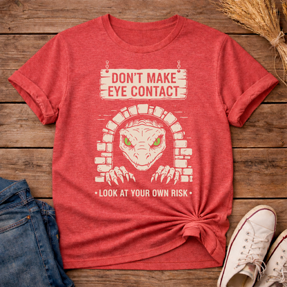 Basilisk Warning Sign Unisex T-Shirt