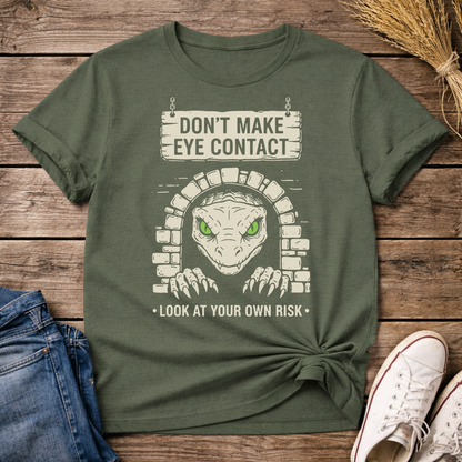 Basilisk Warning Sign Unisex T-Shirt