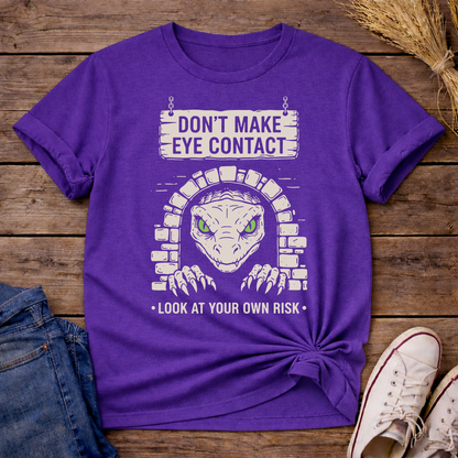 Basilisk Warning Sign Unisex T-Shirt