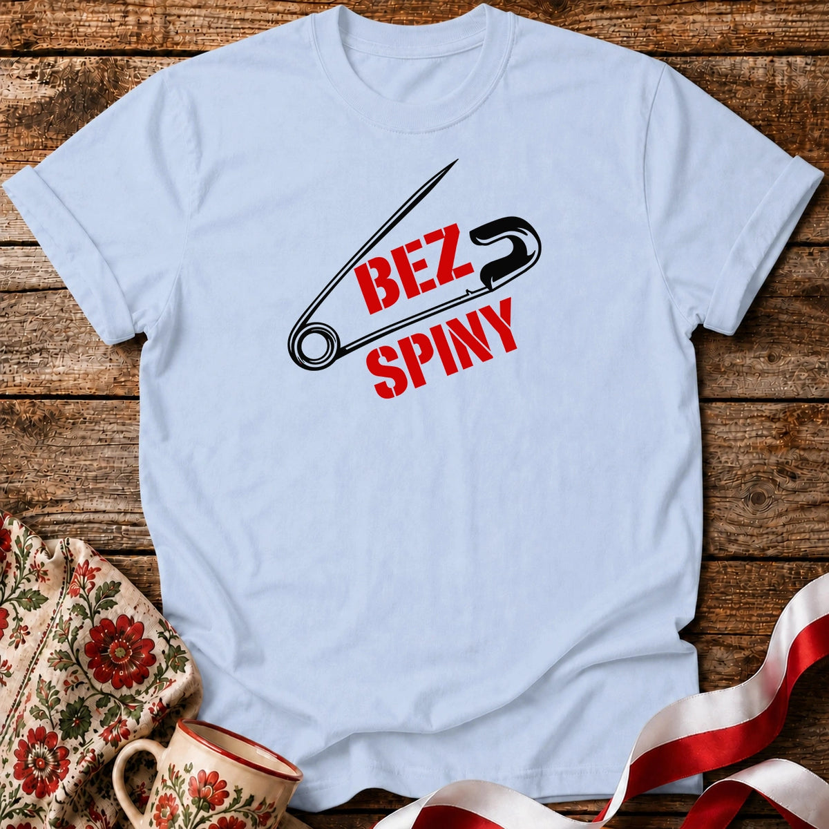 Bez Spiny Safety Pin Unisex T-Shirt