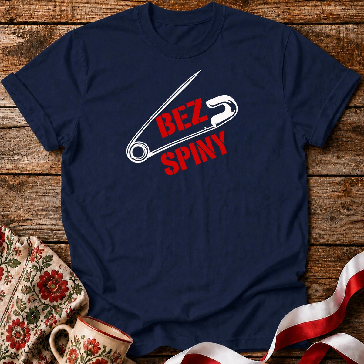 Bez Spiny Safety Pin Unisex T-Shirt