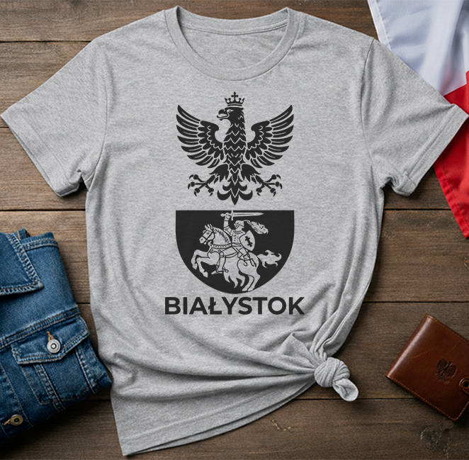 Białystok City Crest Unisex T-Shirt