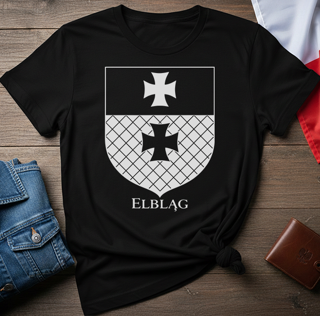 Elbląg Historic Shield Unisex T-Shirt