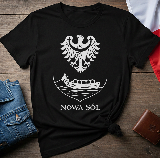 Nowa Sól River Crest Unisex T-Shirt