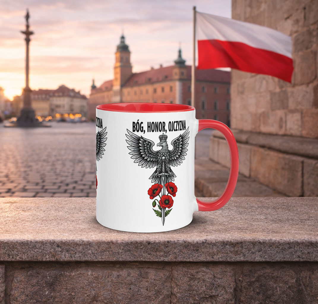 Patriotic Polish Eagle Mug