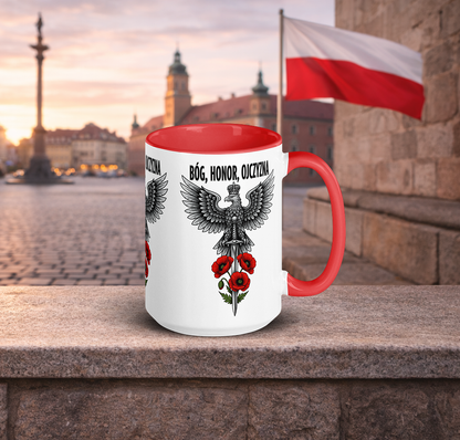 Patriotic Polish Eagle Mug