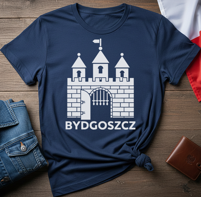 Bydgoszcz City Crest Unisex T-Shirt