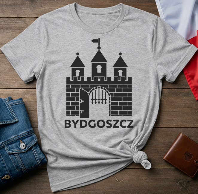 Bydgoszcz City Crest Unisex T-Shirt