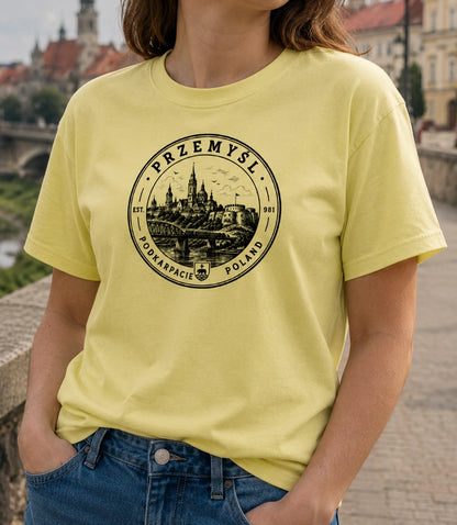Przemyśl Vintage Emblem Polish City Unisex T-Shirt