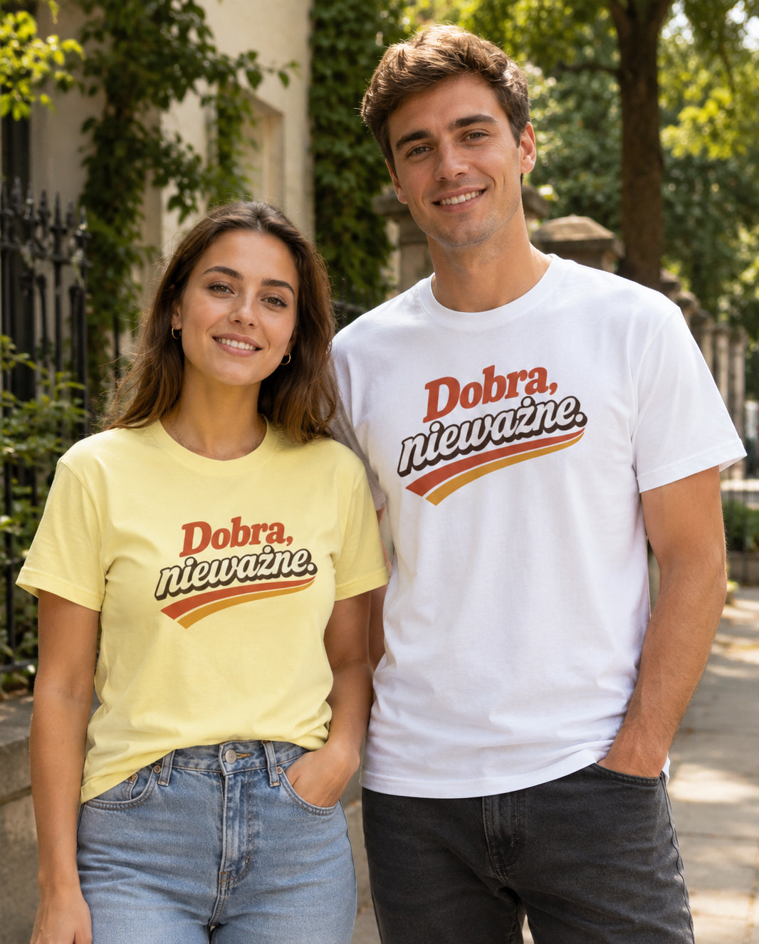 Dobra Nieważne Polish Saying Unisex T-Shirt