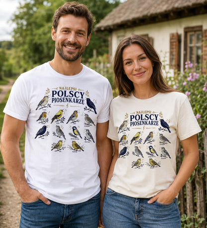 Polscy Piosenkarze Bird Choir Unisex T-Shirt