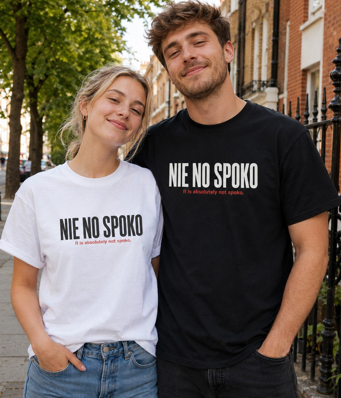 Nie No Spoko Unisex T-Shirt