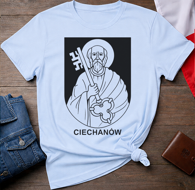 Ciechanów Key Emblem Unisex T-Shirt