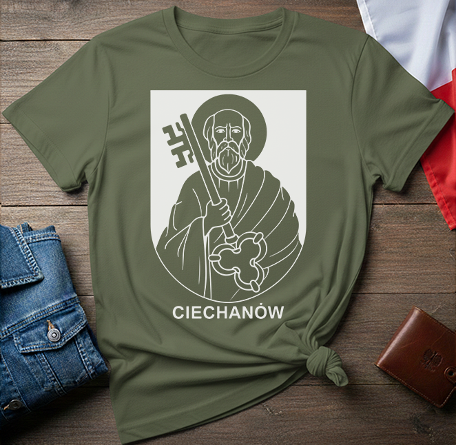 Ciechanów Key Emblem Unisex T-Shirt