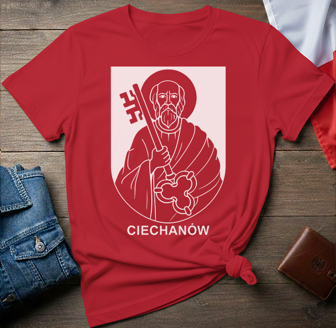 Ciechanów Key Emblem Unisex T-Shirt
