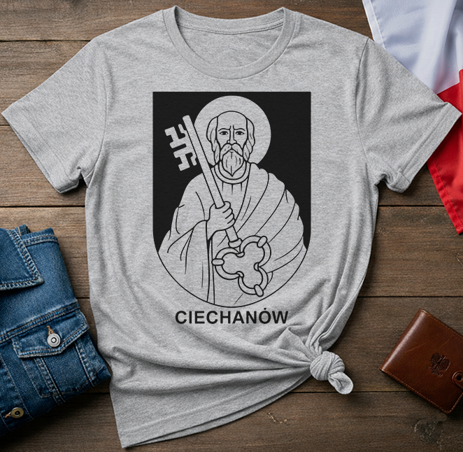 Ciechanów Key Emblem Unisex T-Shirt