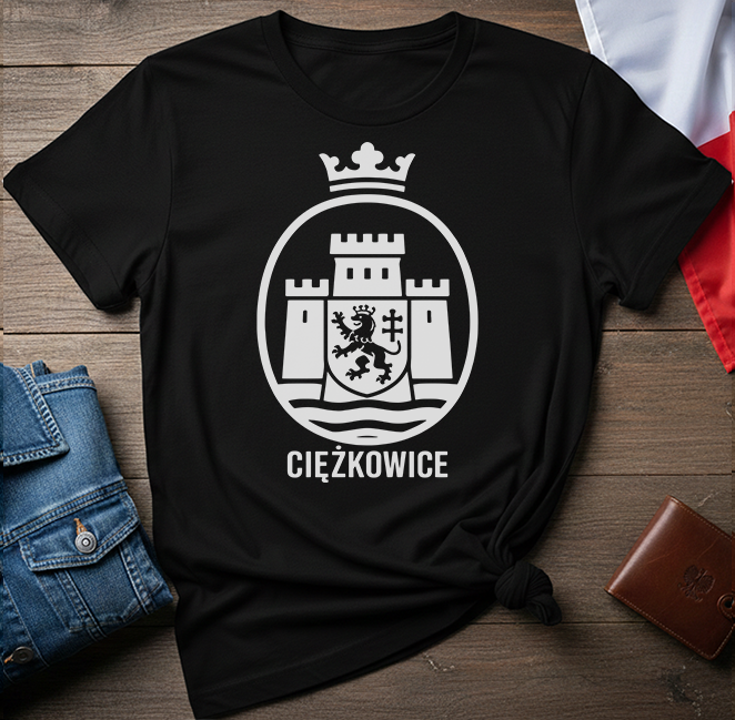 Ciężkowice City Crest Unisex T-Shirt