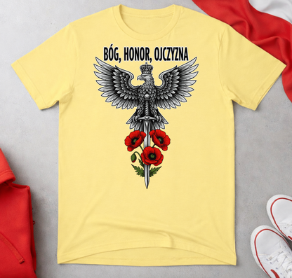 Polish Eagle Bóg Honor Ojczyzna Unisex T-Shirt