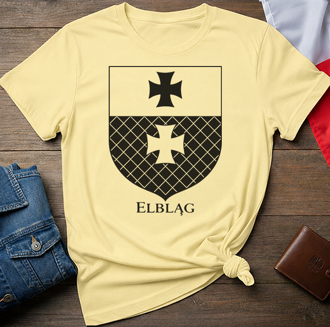 Elbląg Historic Shield Unisex T-Shirt