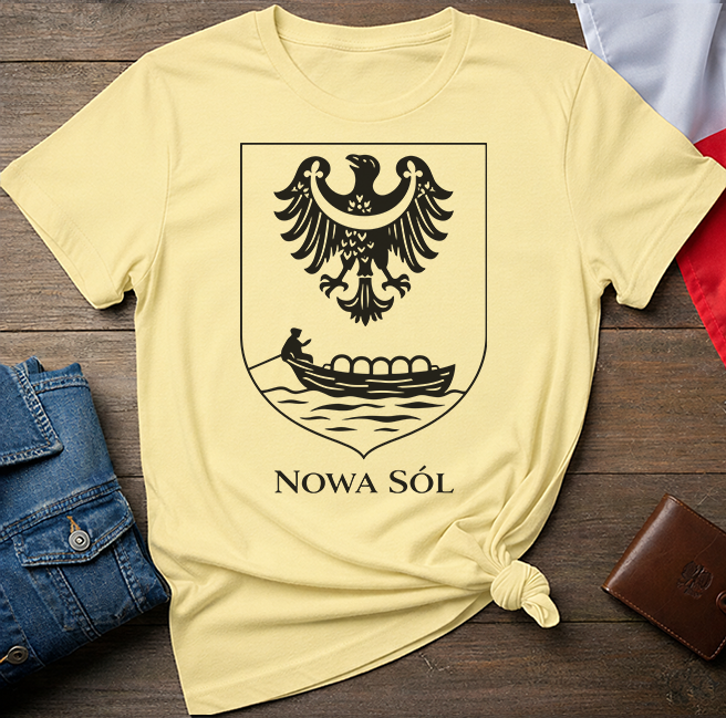 Nowa Sól River Crest Unisex T-Shirt