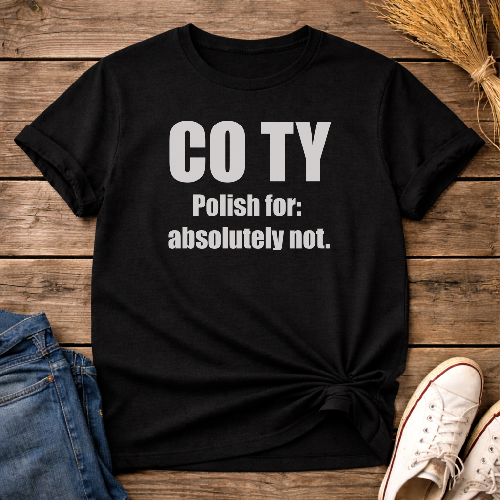 Polish Response Pending Unisex T-Shirt