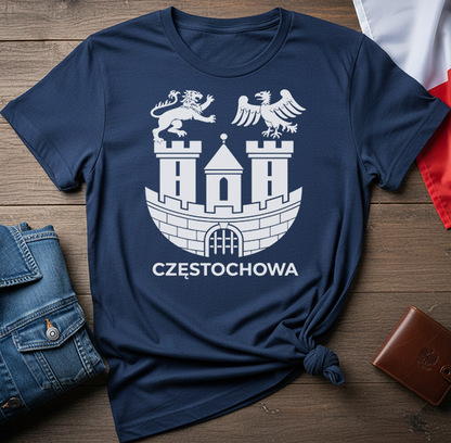 Częstochowa City Crest Unisex T-Shirt