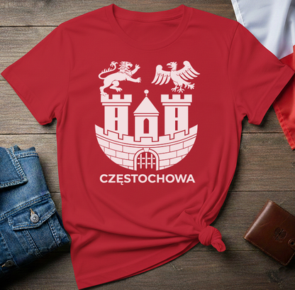Częstochowa City Crest Unisex T-Shirt