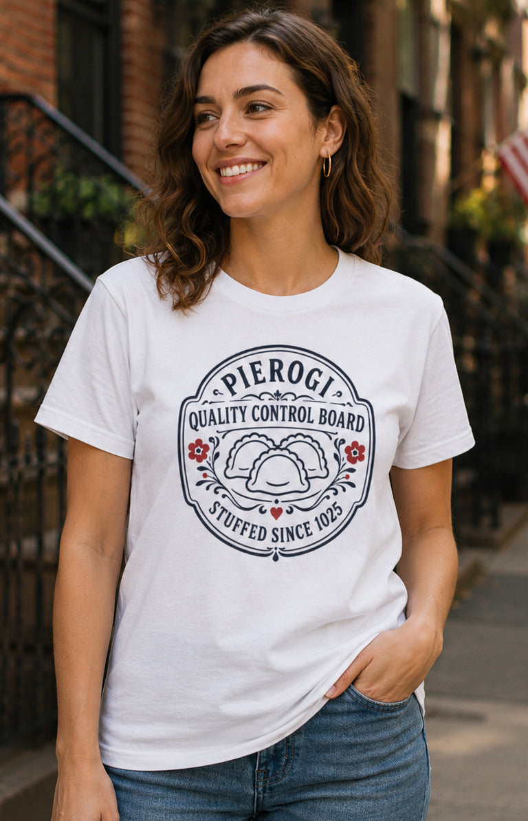 Pierogi Quality Control Unisex T-Shirt